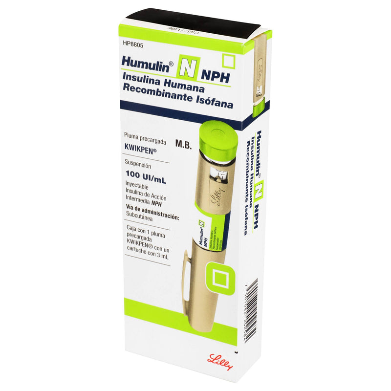 Humulin N Nph Pluma 100Unid/Ml 3Ml (Insulina Humana) - WeCare Pharma