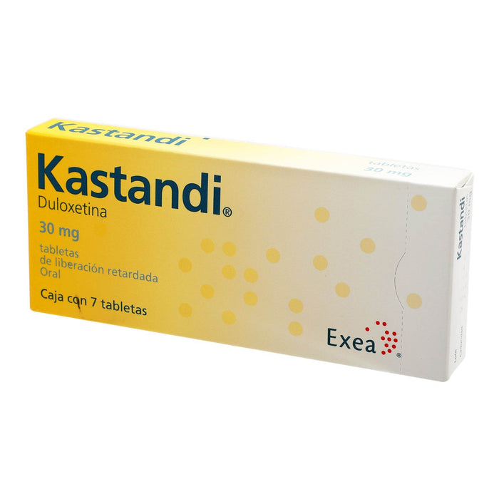 Kastandi 30Mg Con 7 Tabletas (Duloxetina) - WeCare Pharma