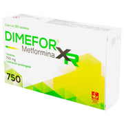 Dimefor Xr 750Mg Con 30 Tabletas (Metformina) - WeCare Pharma