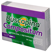 Buscapina Compositum 20Mg/2.5G/5Ml Con 3 Ampulas (Hioscina/Metamizol) - WeCare Pharma