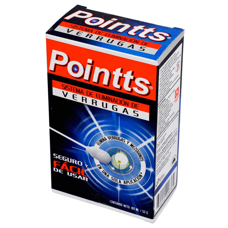 Pointts (Éter Dimetílico/ Propano/Isobutano) Solución 80Ml Con 12 Aplicadores - WeCare Pharma