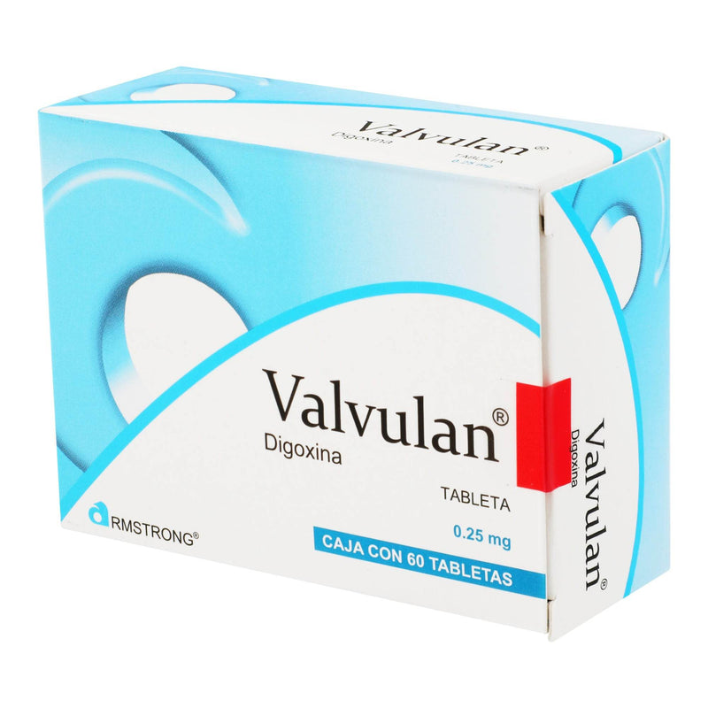 Valvulan 0.25Mg Con 60 Tabletas (Digoxina) - WeCare Pharma