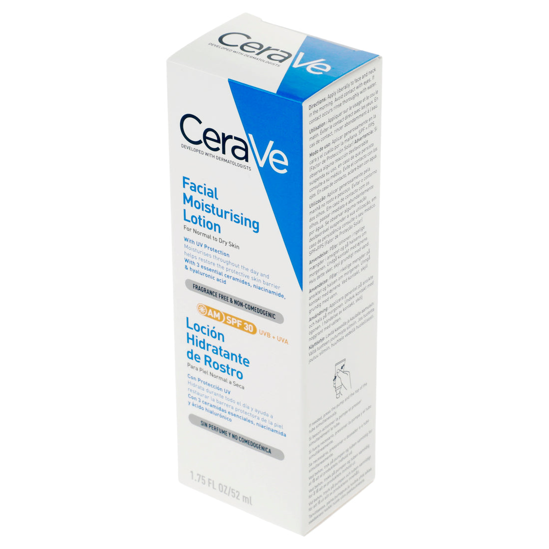 Cerave Loción Hidratante De Rostro Fps30 52Ml 3 - 3337875840620