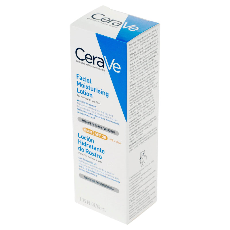 Cerave Loción Hidratante De Rostro Fps30 52Ml - WeCare Pharma