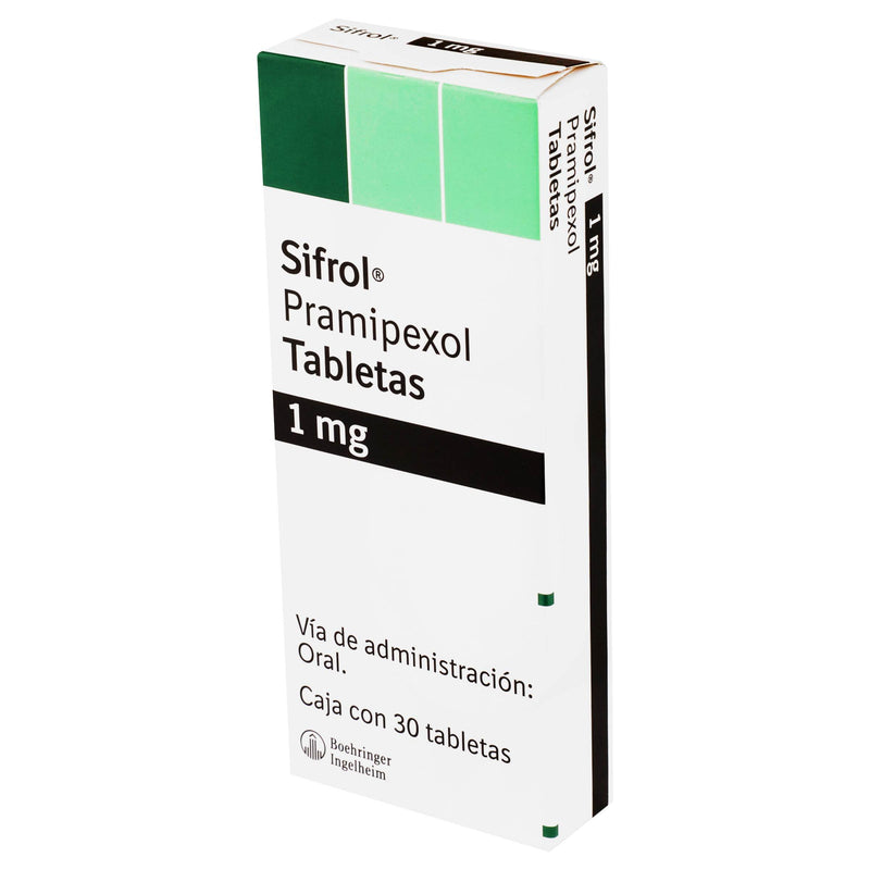 Sifrol 1Mg Con 30 Tabletas (Pramipexol) - WeCare Pharma