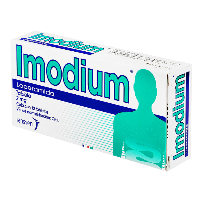 Imodium 2Mg Con 12 Tabletas (Loperamida) 3 - 7501109901067