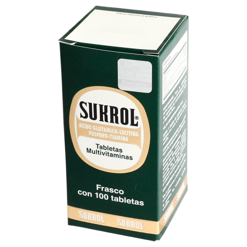 Sukrol Con 100 Tabletas (Multivitaminas) - WeCare Pharma