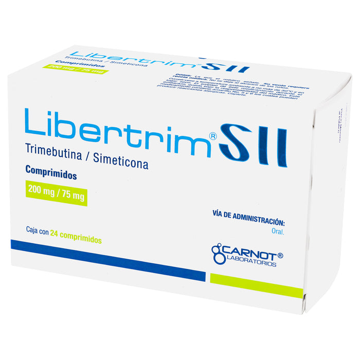 Libertrim Sii 200Mg/75Mg Con 24 Comprimidos (Trimebutina/Simeticona) 4 - 7501070903695