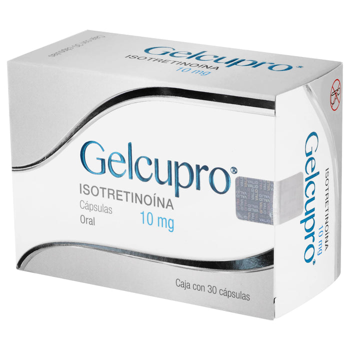Gelcupro (Isotretinoina) Capsulas 10Mg Con 30 - WeCare Pharma