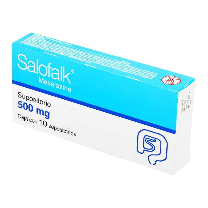 Salofalk Sup 500Mg Con 10 (Mesalazina) 3 - 7501168810621