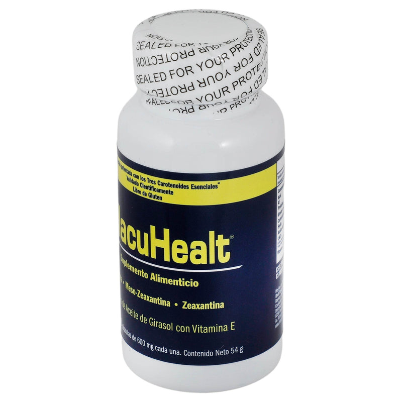 Macuhealt 600Mg Con 90 Capsulas (Luteina/Meso-Zeaxantina/Zeaxantina) - WeCare Pharma