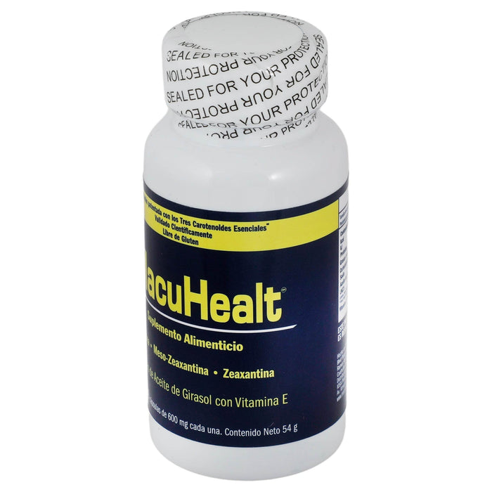 Macuhealt 600Mg Con 90 Capsulas (Luteina/Meso-Zeaxantina/Zeaxantina) - WeCare Pharma