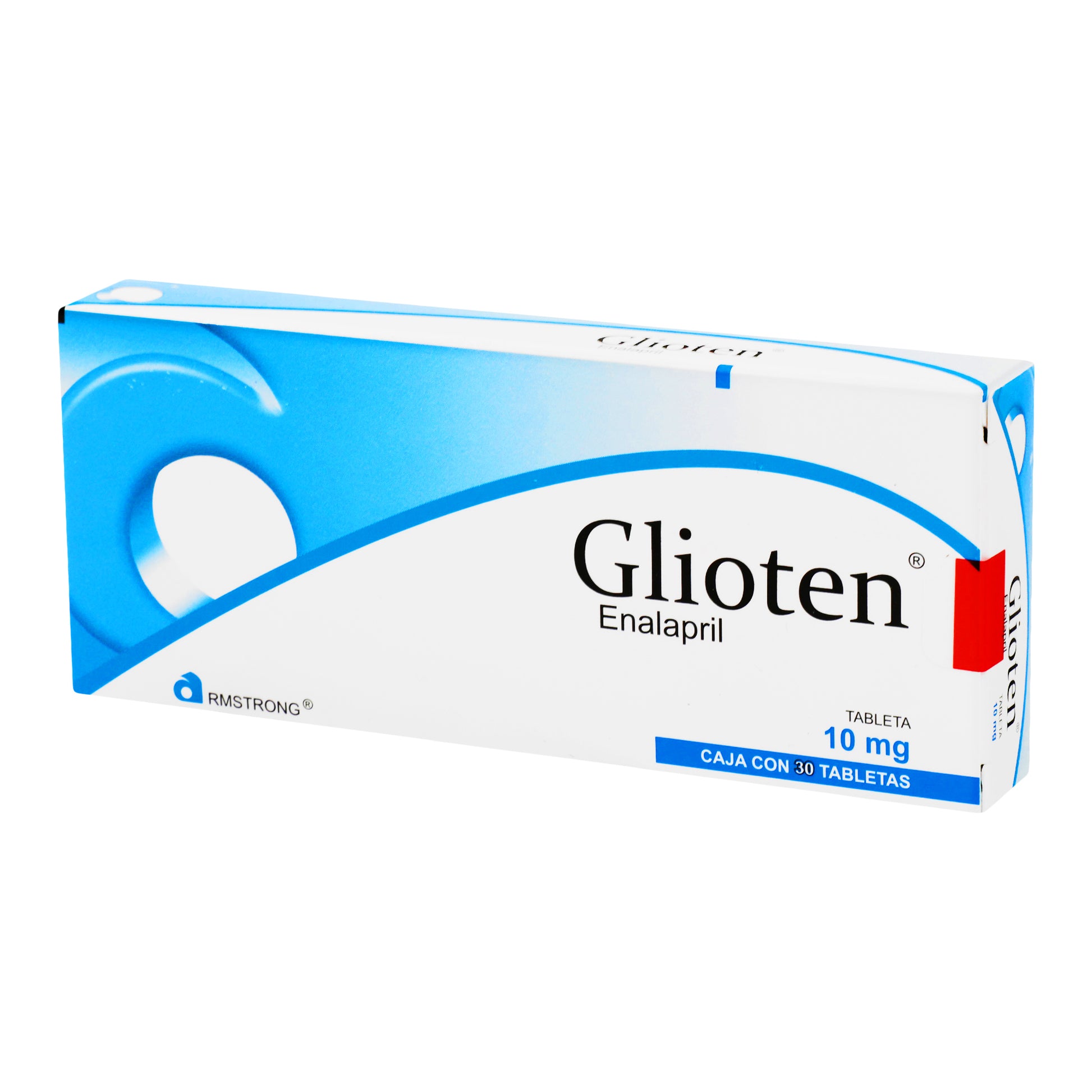 Glioten 10Mg Con 30 Tabletas (Enalapril) 3 - 7501089802095