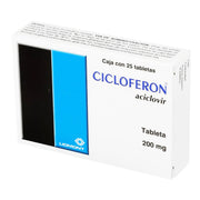 Cicloferon 200Mg Con 25 Tabletas (Aciclovir) - WeCare Pharma