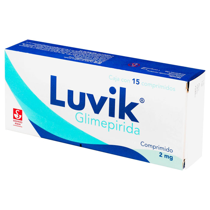 Luvik 2Mg Con 15 Tabletas (Glimepirida) - WeCare Pharma