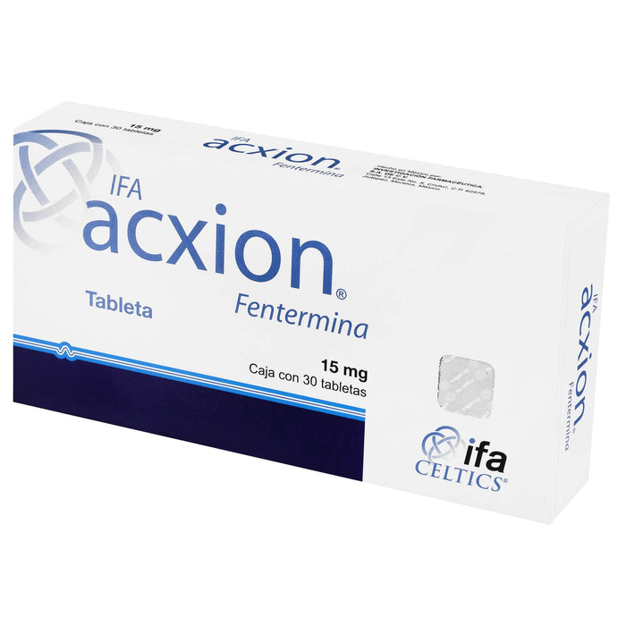Ifa Acxion (Fentermina) Tabletas 15Mg Con 30 - WeCare Pharma
