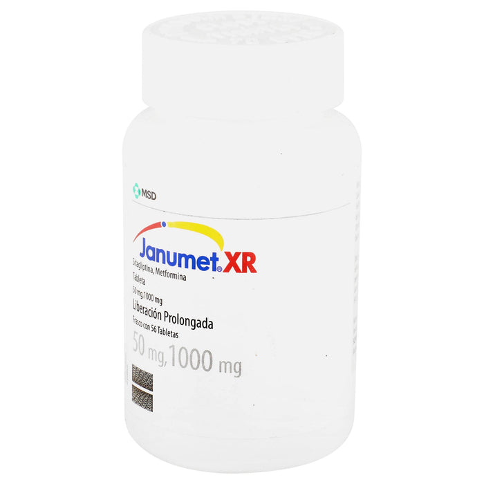 Janumet Xr 50Mg/1000Mg Con 56 Tabletas (Sitagliptina/Metformina) - WeCare Pharma