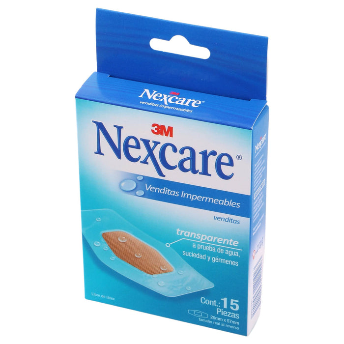 Venditas Adhesivas Impermeables Nexcare Con 15 - WeCare Pharma