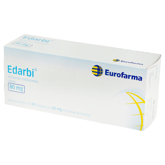 Edarbi 80Mg Con 28 Tabletas (Azilsartan Medoxomilo) 4 - 7891317019617