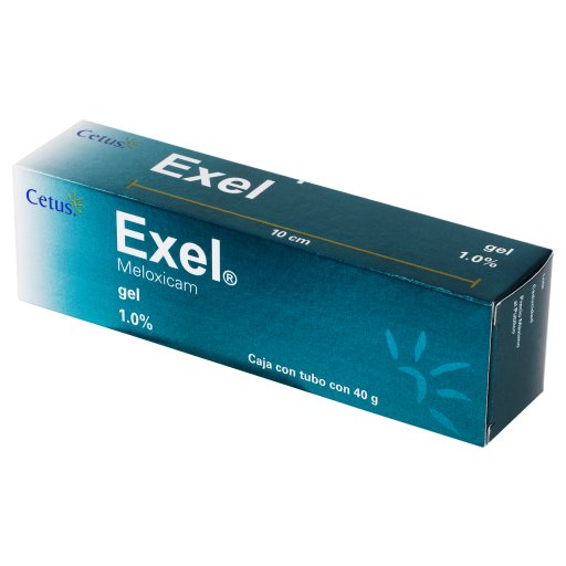 Exel Gel 1% Tubo 40G (Meloxicam) 3 - 7501314703463