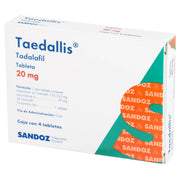 Taedallis 20Mg Con 4 Tabletas (Tadalafil) - WeCare Pharma
