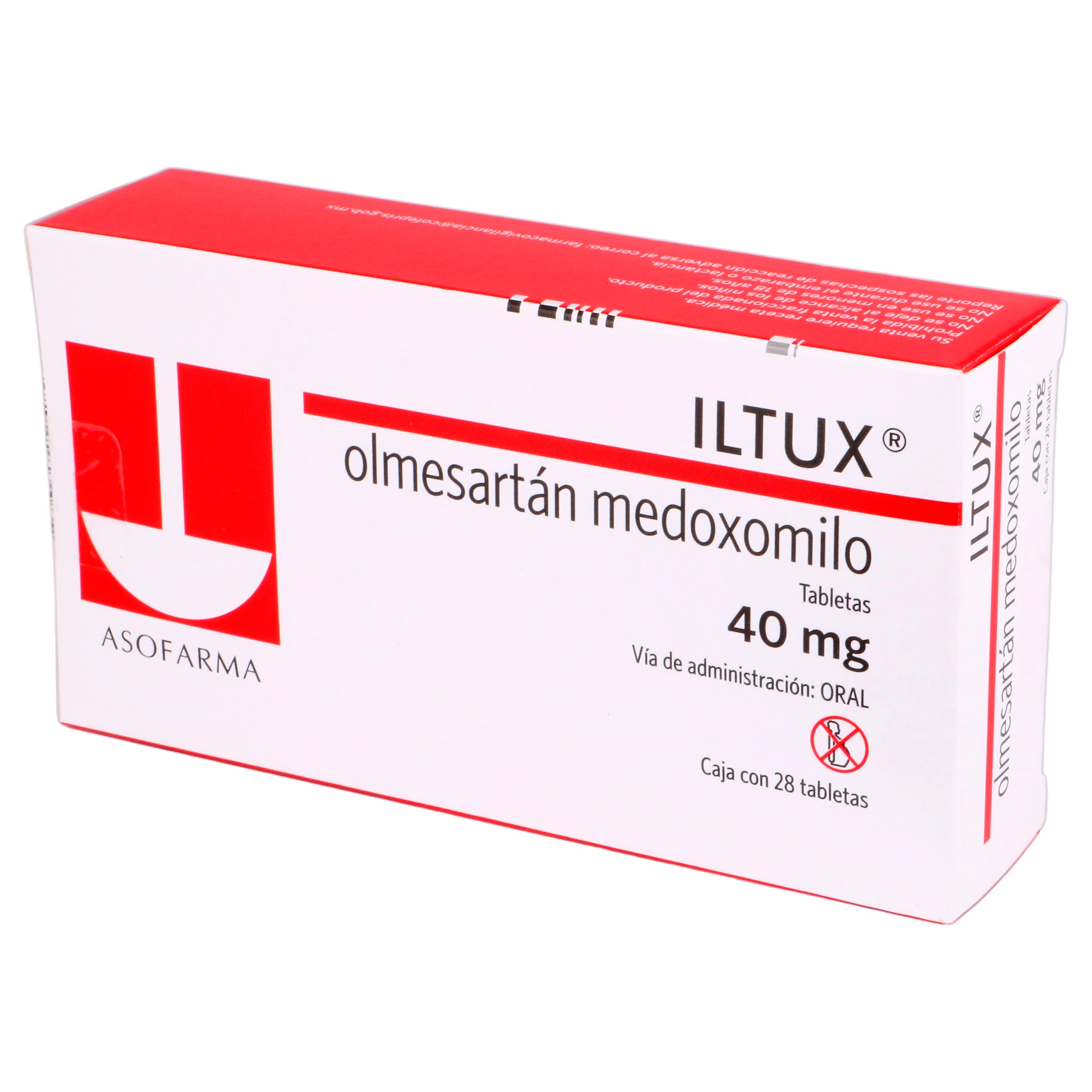 Iltux 40Mg Con 28 Tabletas (Olmesartan) 4 - 7841141002712