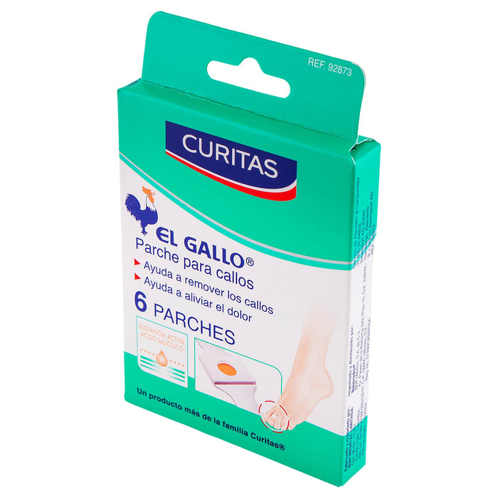 Parche Curitas El Gallo Con 6 - WeCare Pharma