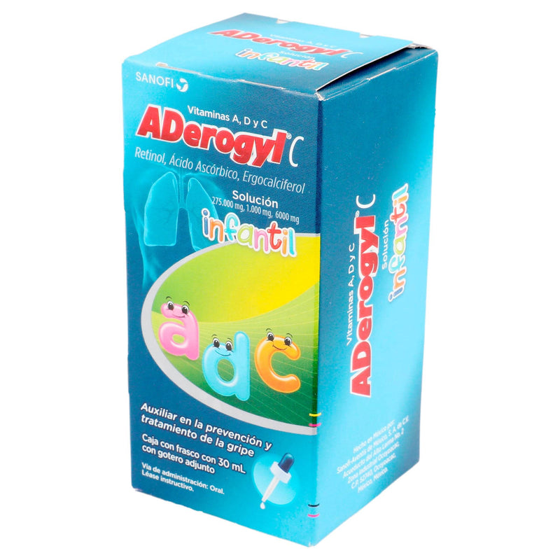 Aderogyl C Infantil Gotas 30Ml (Retino/Ac Ascorbico/Ergocalciferol) - WeCare Pharma