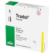 Tradol 50Mg/Ml Con 3 Ampulas (Tramadol) - WeCare Pharma