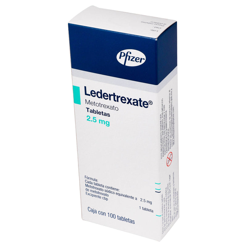Ledertrexate 2.5Mg Con 100 Tabletas (Metotrexato) - WeCare Pharma