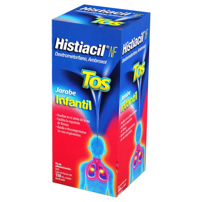 Histiacil Nf Inf Jarabe 113Mg/150Mg 150Ml (Dextrometorfano/Ambroxol) - WeCare Pharma