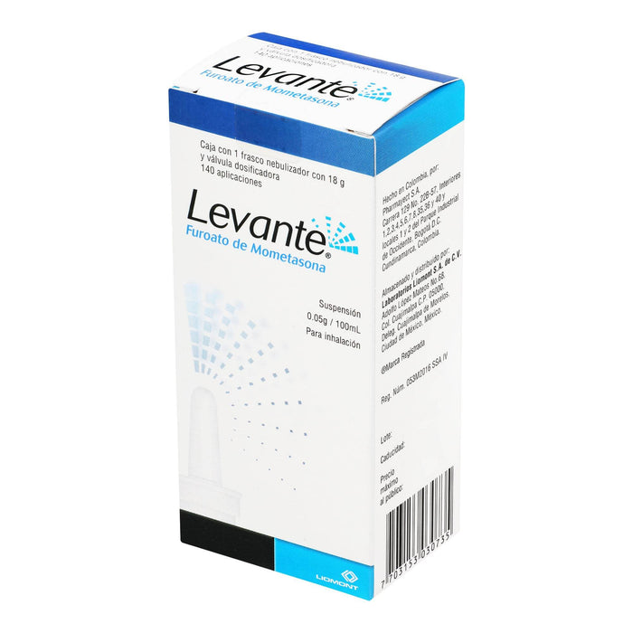 Levante Suspensión 0.05/100Ml 18G 140D (Mometasona) - WeCare Pharma