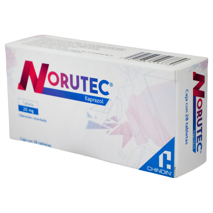 Norutec 20Mg Con 28 Tabletas (Ilaprazol) 3 - 7501088513770