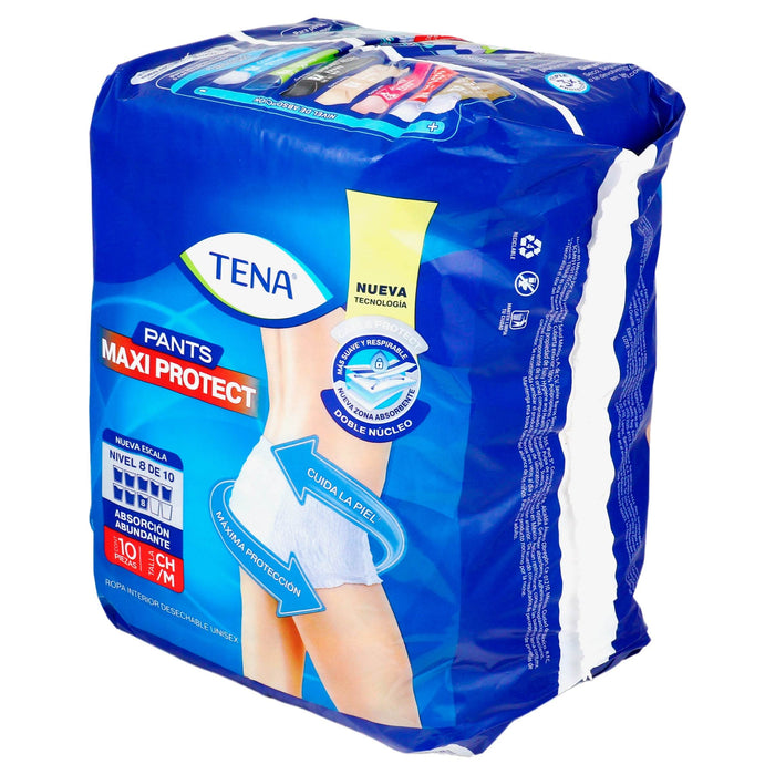 Pañal Tena Pants Calzon Mediano Con 10 - WeCare Pharma