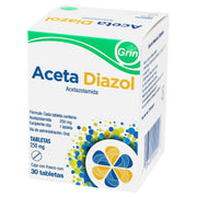 Aceta Diazol 250Mg Con 30 Tabletas (Acetazolamida) - WeCare Pharma