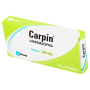 Carpin 200Mg Con 20 Tabletas (Carbamazepina) - WeCare Pharma