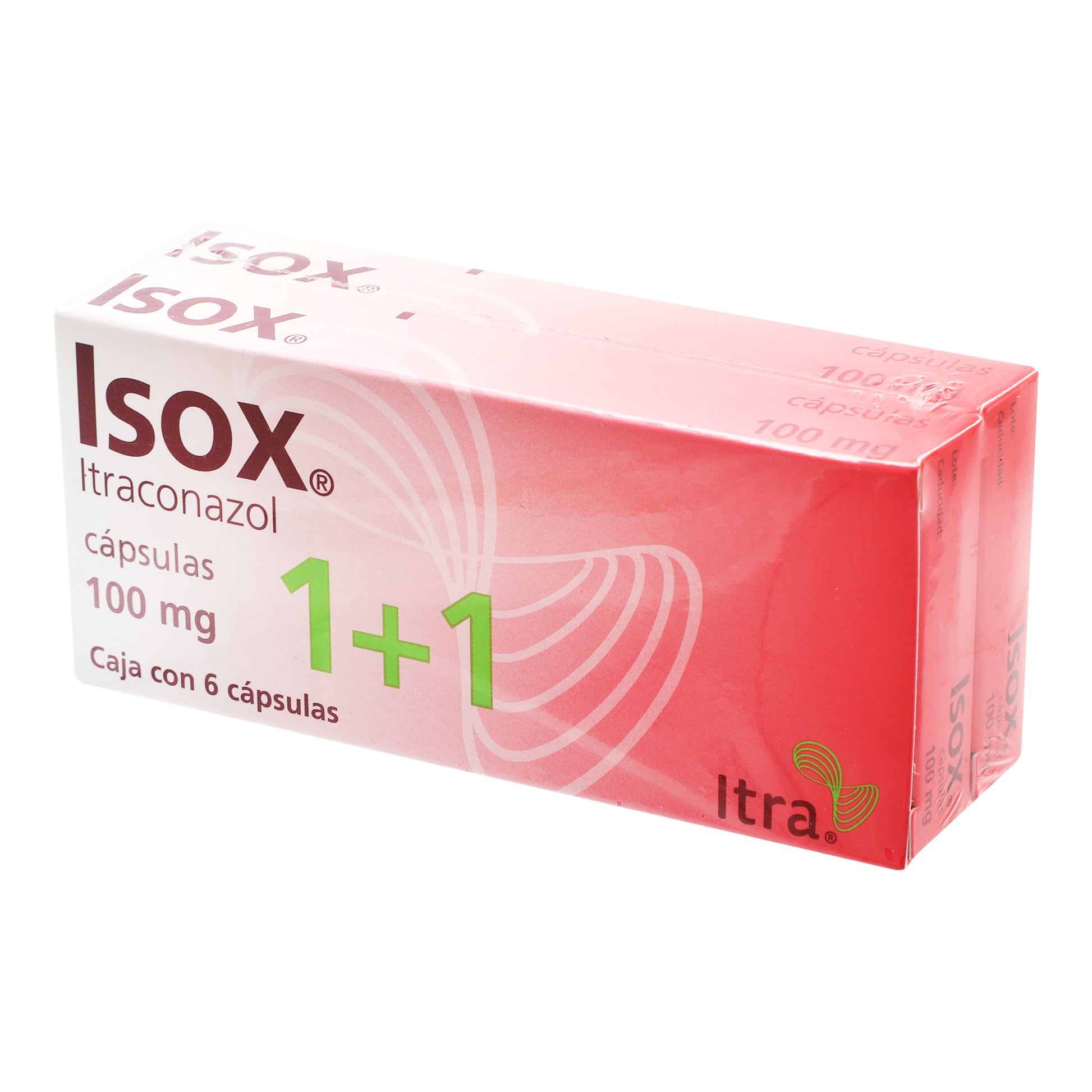 Isox 1+1 100Mg Con 6 Capsulas (Itraconazol) 3 - 7501314705139