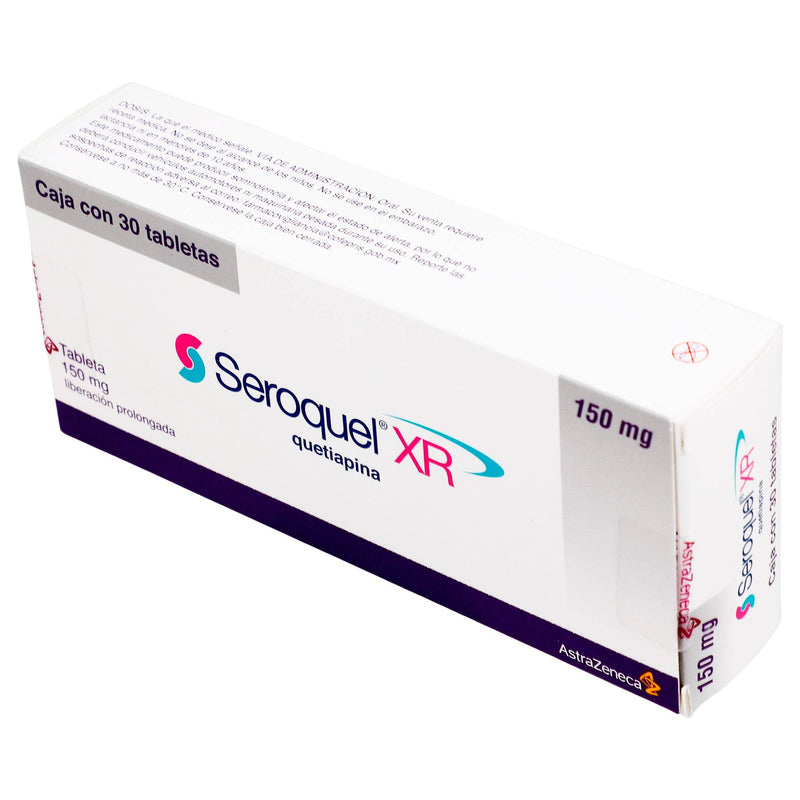 Seroquel Xr 150Mg Con 30 Tabletas (Quetiapina) - WeCare Pharma