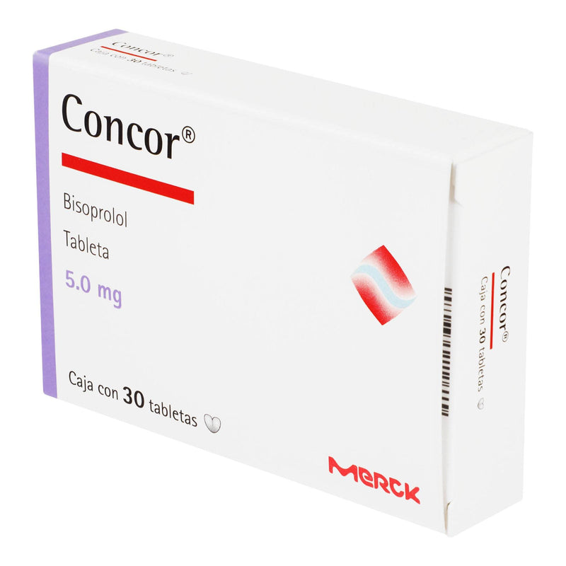 Concor 5Mg Con 30 Tabletas (Bisoprolol) - WeCare Pharma