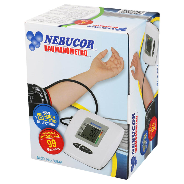 Monitor De Presión Arterial Digital Nebucor Brazo - WeCare Pharma