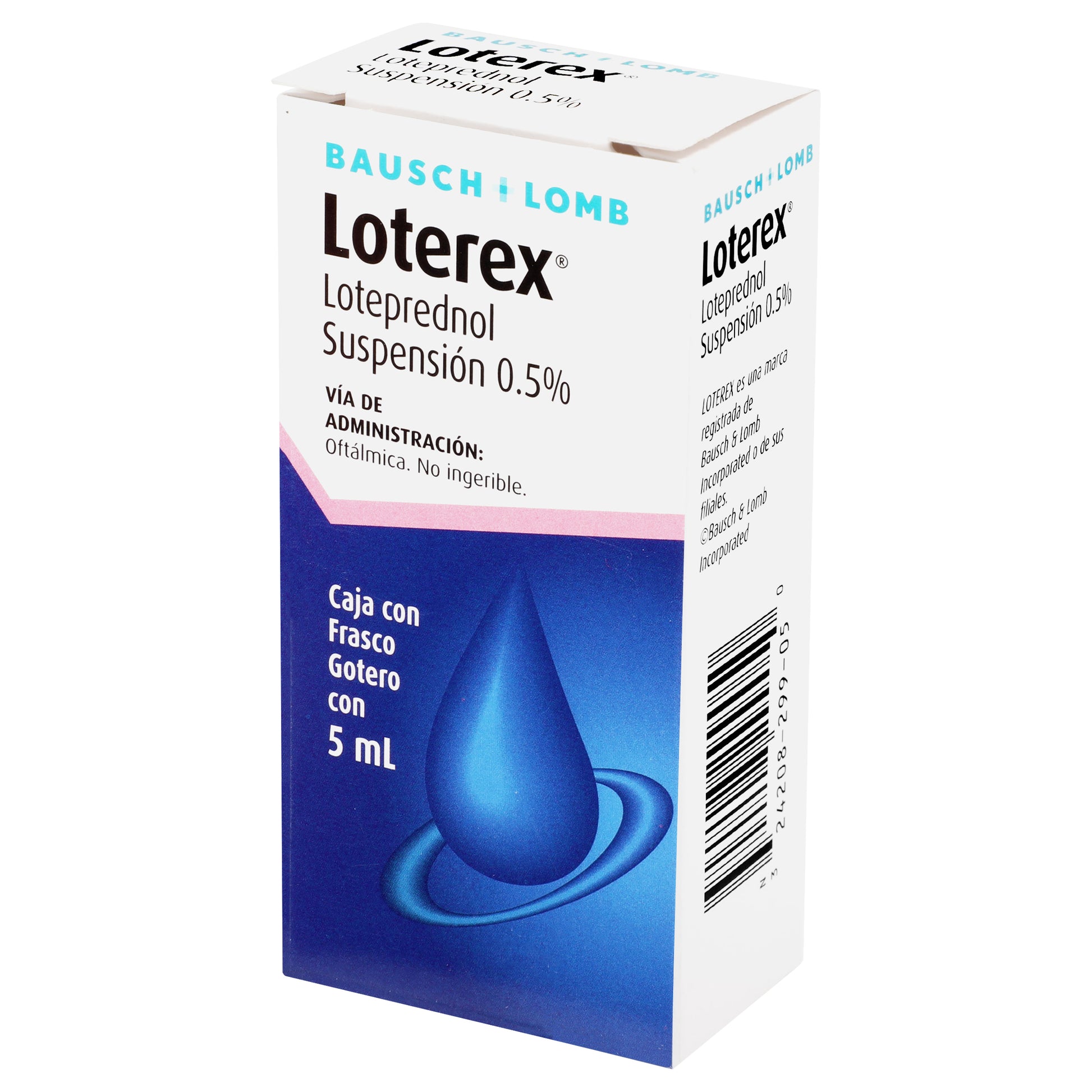 Loterex Gotas 0.5% 5Ml (Loteprednol) 4 - 324208299050