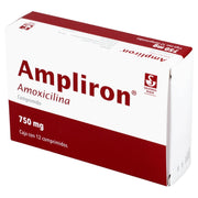 Ampliron 750Mg Con 12 Tabletas (Ampicilina) - WeCare Pharma