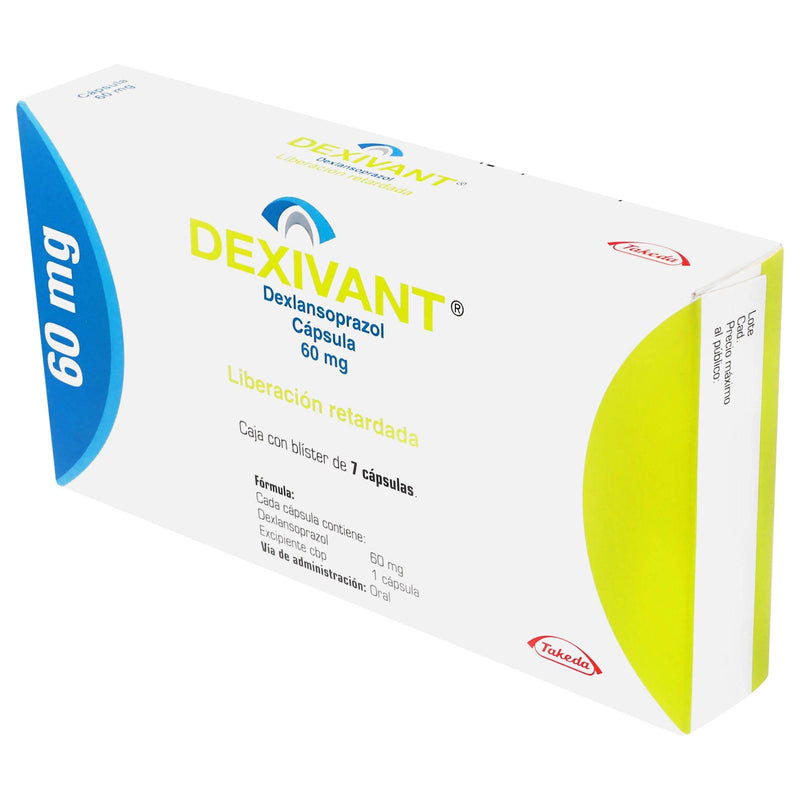 Dexivant 60Mg Con 7 Capsulas (Dexlansoprazol) - WeCare Pharma