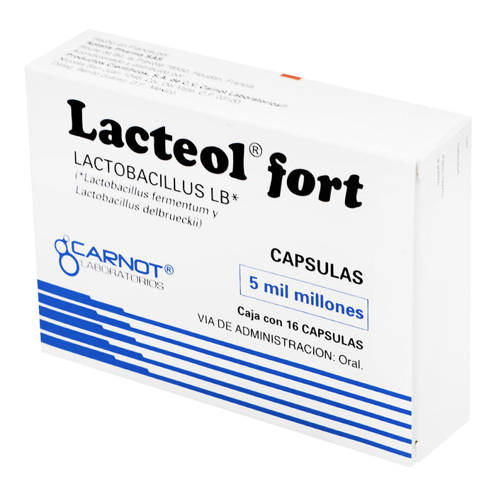 Lacteol Fort Sobre 170Mg Con 16 (Lactobacillus) 3 - 7501124103378