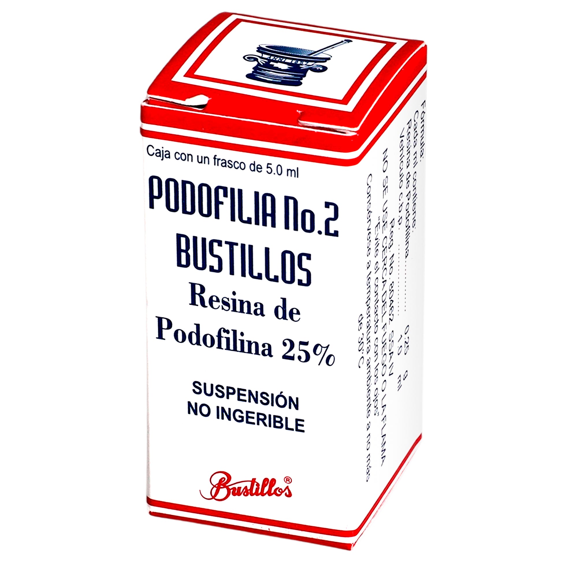 Podofilia No.2 Suspensión 25% 5Ml (Resina De Podofilina) 3 - 75004088