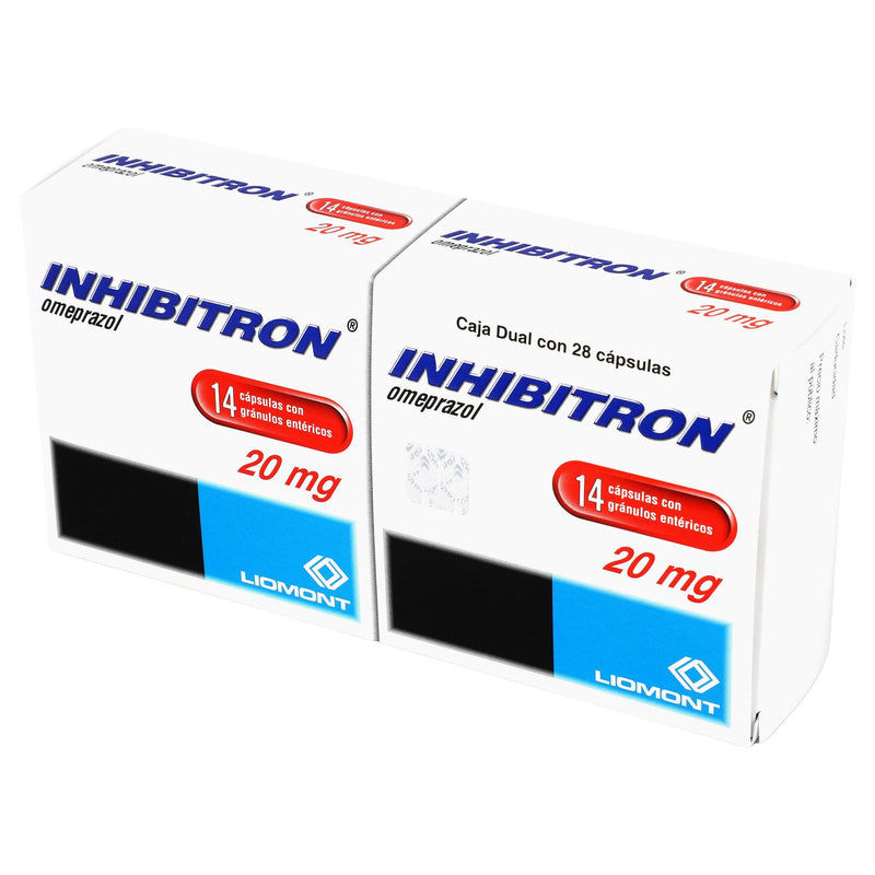 Inhibitron 20Mg Con 28 Duopack Capsulas (Omeprazol) - WeCare Pharma