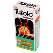 Tukol-D Inf Jarabe 1G/0.1G 125Ml (Guaifenesina/Dextrometorfano) - WeCare Pharma