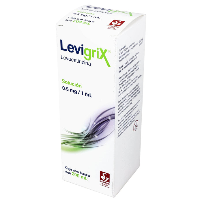 Levigrix Solución 0.5Mg/Ml 200Ml (Levocetirizina) - WeCare Pharma