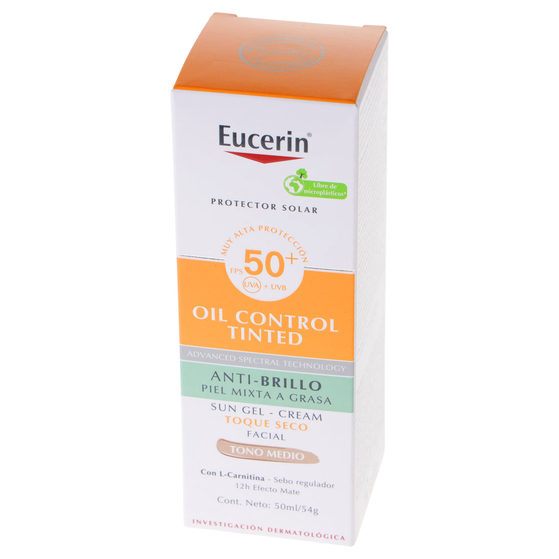 Eucerin Sun Face Oil Control Tono Medio Fps50 50Ml 4 - 4005900839633