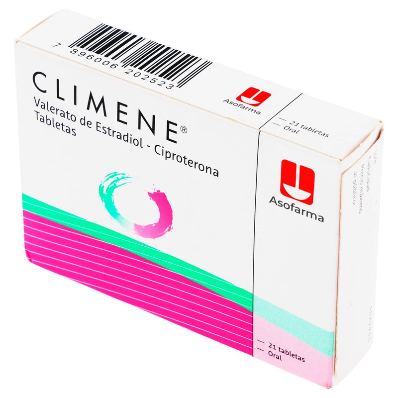 Climene 2Mg/1Mg Con 21 Tabletas (Valerato De Estradiol/Ciproterona) - WeCare Pharma